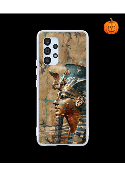 Samsung Galaxy A53 Uyumlu Şeffaf Kılıf Antik Mısır 6 Tasarımlı