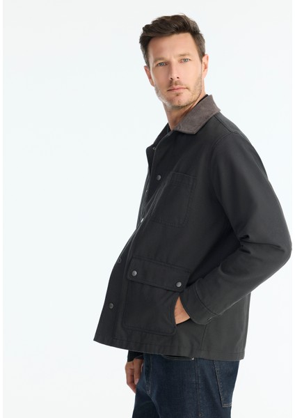 Regular Gömlek Yaka Uzun Kol Ceket