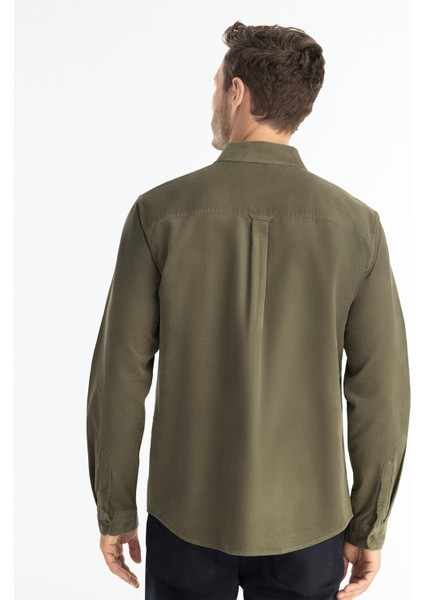 Regular Gömlek Yaka Uzun Kol Gömlek