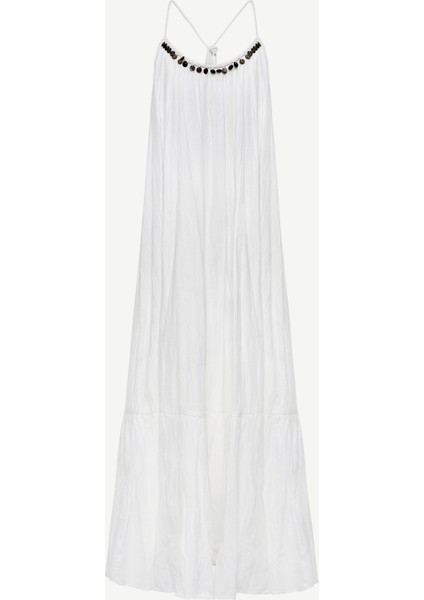 Askılı Maxi Elbise