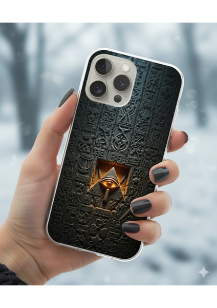 Xiaomi Redmi Note 13 Uyumlu Şeffaf Kılıf Antik Mısır 4 Tasarımlı indirimleri
