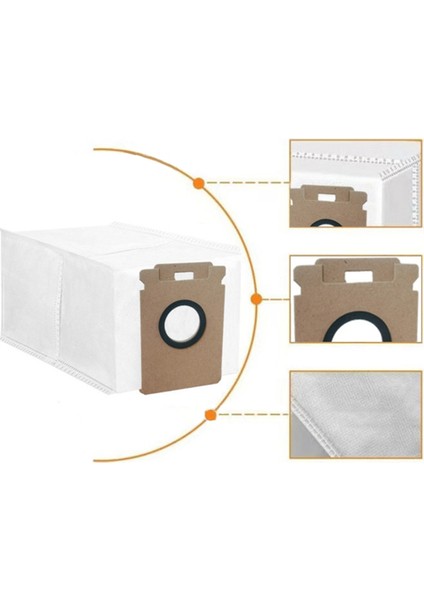 Roborock H50 Ulrta / Roborock H50 Elektrikli Süpürge Aksesuarları Için Toz Torbası Yedek Parçaları Çöp Torbası 12 Adet (Yurt Dışından) fiyatları