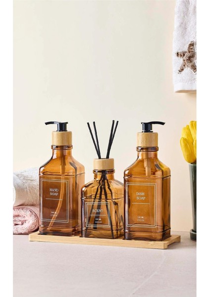Sıvı Sabunluk Rogan Amber 3 Lü Set 18044 4852