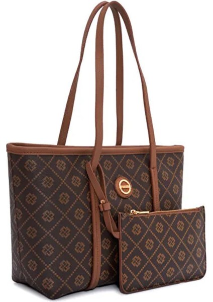 Kadın Lina Monogram Orta Boy Cüzdanlı Omuz Çantası fiyatları