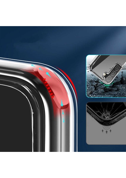 Galaxy S22 Plus Kılıf Senk Forst Kapak-Renksiz indirimleri