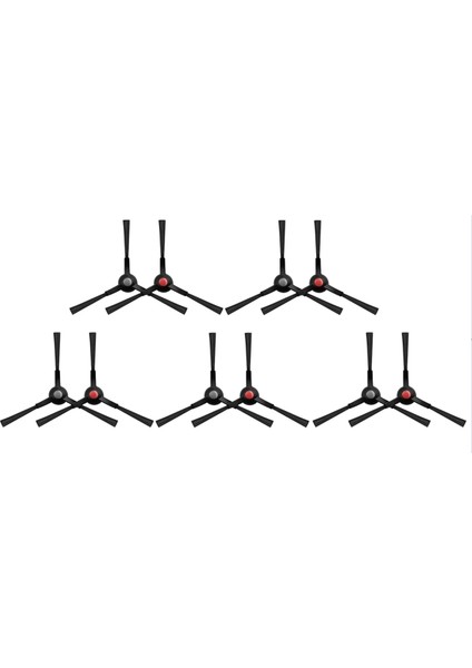 Eufy Omni E25 / E28 Elektrikli Süpürge Yedek Parçaları Için 10 Adet Yan Fırça Elektrikli Süpürge Yan Fırçası (Yurt Dışından)