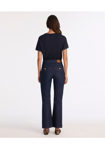 Flare Yüksek Bel Pantolon