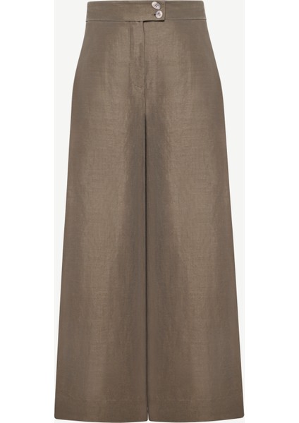 Yüksek Bel Palazzo Pantolon