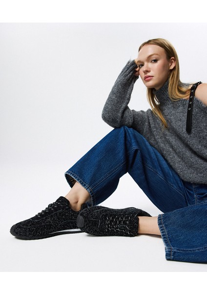 Dokulu Sneaker TW6250062013001 fiyatları