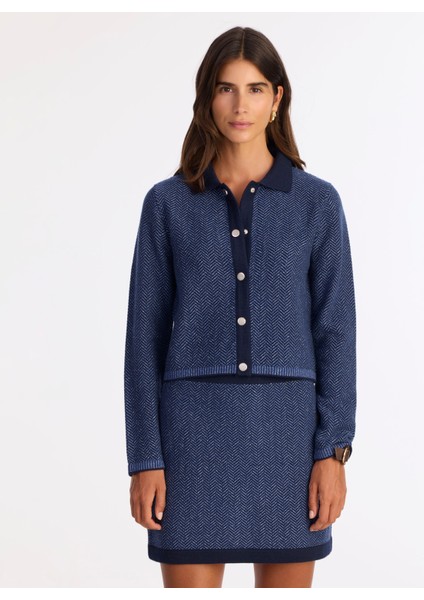 Gömlek Yaka Triko Hırka