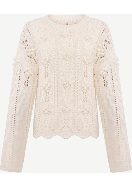 Regular Yarım Balıkçı Yaka Uzun Kol Kazak