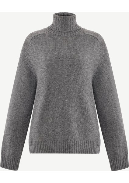 Regular Balıkçı Yaka Uzun Kol Kazak