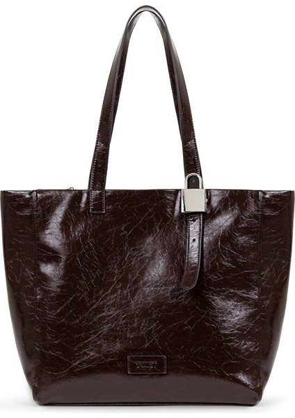 DERİ GÖRÜNÜMLÜ DOKULU TOTE ÇANTA TW6250052074035 modelleri