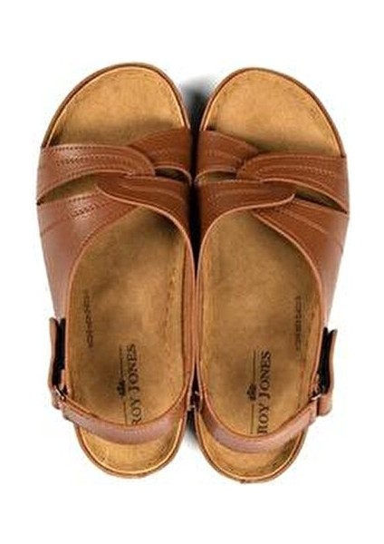 Ortopedik Cırtlı Kadın Sandalet Düz Topuklu Plaj Kullanımı İçin Rahat Tasarım