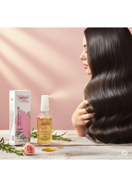 Doğal Saç Bakım Yağı 50 ml modelleri