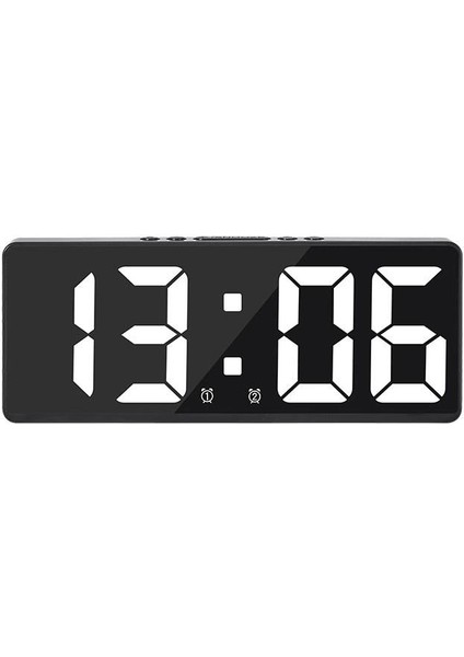 LED Ekranlı Dijital Alarmlı Masa Saati Orta Boy