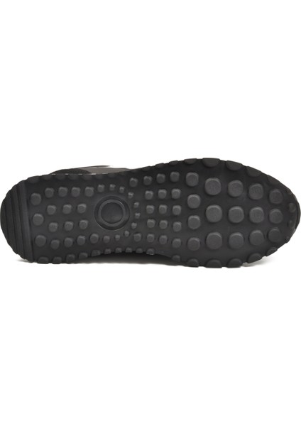 Siyah Beyaz Bağcıklı Cilt Erkek Spor Ayakkabı Optica M indirimleri