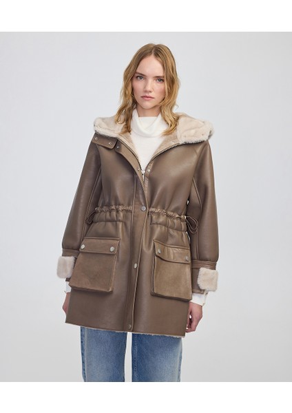 Suni Kürk Mix Ayarlanabilir Bel Mont IW6250012075014 modelleri