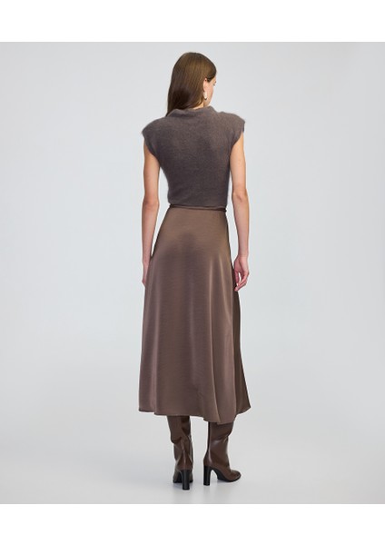 Ince Kuşaklı Kumaş Mix Elbise IW6250002216014 modelleri