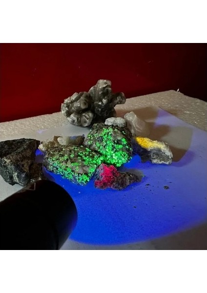 Mor Işık Uv LED El Feneri - Para ve Iz Tespit Lambası fırsatları