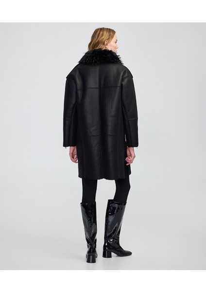 Suni Kürk ve Deri Mix Mont IW6250012076001 fırsatları