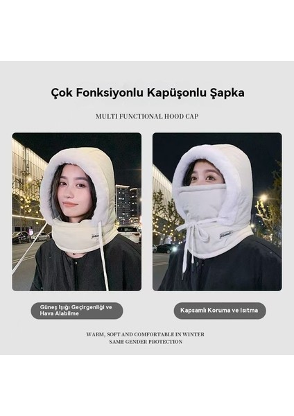 Dış Mekan Bisiklet Için Yünleme, Kalınlaştırılmış, Isıtıcı, Rüzgar Geçirmez ve Soğuktan Koruyan Boyunlu Pamuklu Şapka (Yurt Dışından) fırsatları