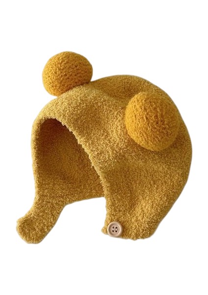 Bebeğin Kulaklarını Koruyan Sonbahar-Kış Sıcak Tutan Soğuktan Koruyan Şapka (Yurt Dışından)