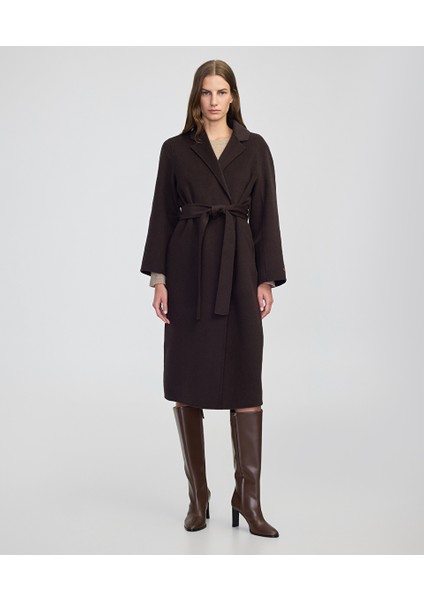 Yün Içerikli Kuşaklı Kaban IW6250008028074