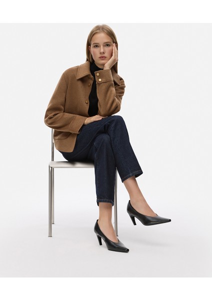 Sivri Burun Topuklu Ayakkabı IW6250031017001 fiyatları