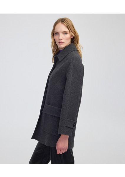 Geniş Cepli Kaşe Kaban IW6250008059081 fırsatları