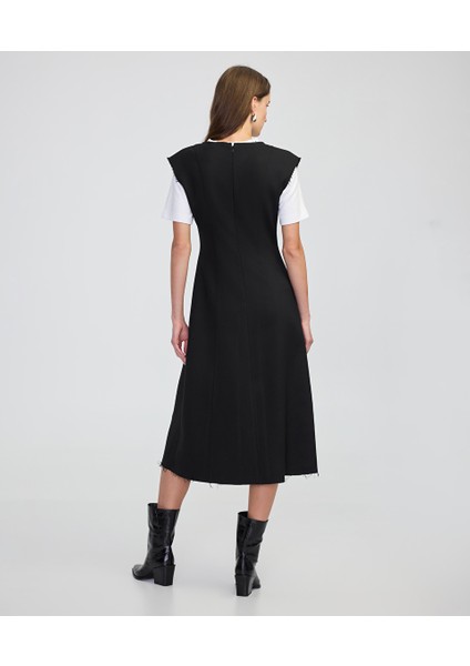 Çift Parça Colorblock Elbise IW6250002200001 fırsatları