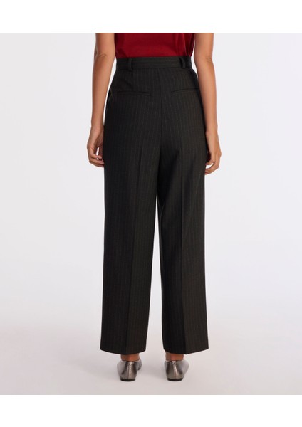 Tapered Yüksek Bel Pantolon