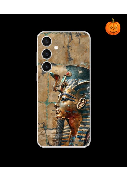 Samsung Galaxy S23 Uyumlu Şeffaf Kılıf Antik Mısır 6 Tasarımlı