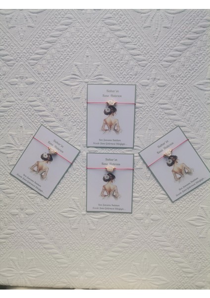 72 Adet Kişiye Özel Gül Inci Model Düğün Nikah Nişan Söz Kına Hatırası Dağıtmalık Hediyelik Bileklik indirimleri