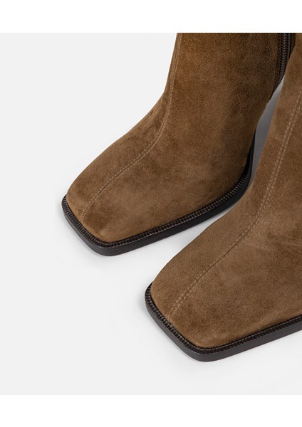 Metal Tokalı Topuklu Deri Bot IW6250034021074 fırsatları