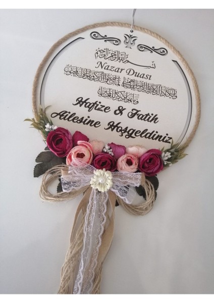 Kapı Süsü Ahşap 30X30 cm fiyatları