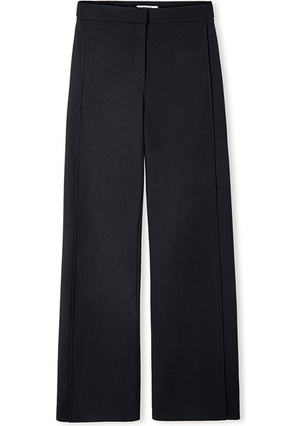 Wide Leg Fit Aller Detaylı Pantolon IW6250003198001 fırsatları