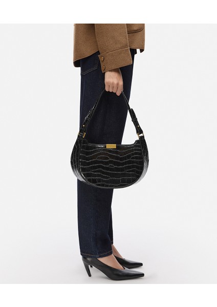 Timsah Derisi Görünümlü Çift Askılı Çanta IW6250052050001 fiyatları