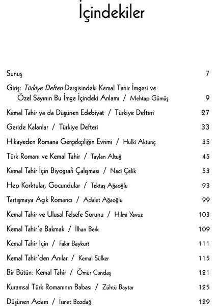 Kemal Tahir ve “Türkiye Defteri” - Mehtap Gümüş modelleri