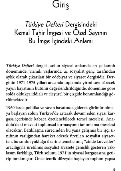 Kemal Tahir ve “Türkiye Defteri” - Mehtap Gümüş