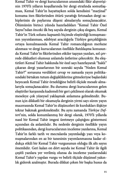 Kemal Tahir ve “Türkiye Defteri” - Mehtap Gümüş