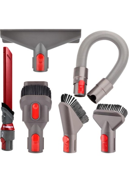 Dyson V15 V12 V11 V10 V7 V8 Kablosuz Dikey Süpürge Aksesuarları Paketi Yedek Fırça Aletleri Için Bağlantı Kiti (Yurt Dışından)