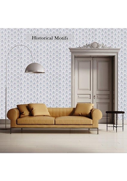 Zümrüt Exclusive 5620 Gri Küçük Damask Desen Duvar Duvar Kağıdı 5m² fırsatları