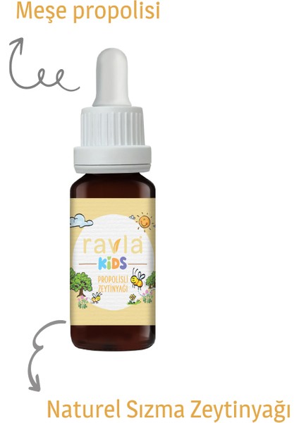 Kids Propolisli Zeytinyağ - 20ml modelleri
