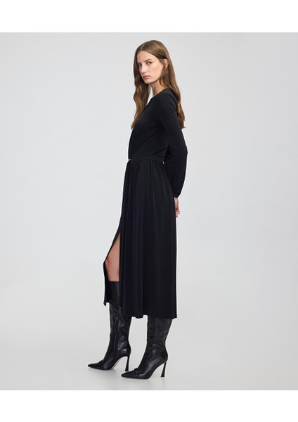 Metal Aksesuarlı Jarse Elbise IW6250002211001 modelleri