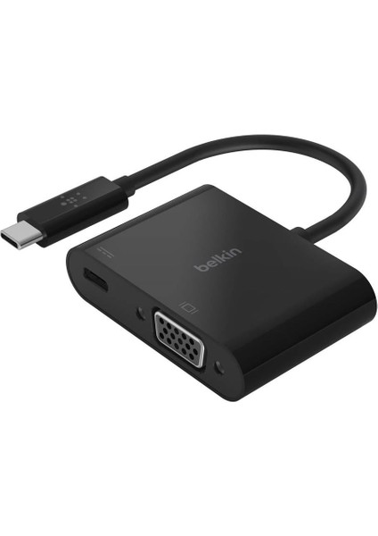 Usb-C/vga Şarj Adaptörü (Hd 1080P 60W Güç) MacBook Pro VGA Adaptörü