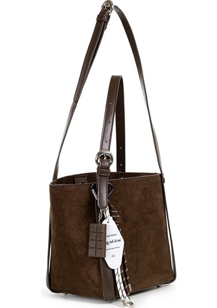 KARMA AKSESUARLI BUCKET ÇANTA TW6250052085074