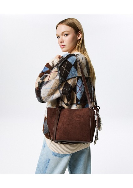 KARMA AKSESUARLI BUCKET ÇANTA TW6250052085074 modelleri