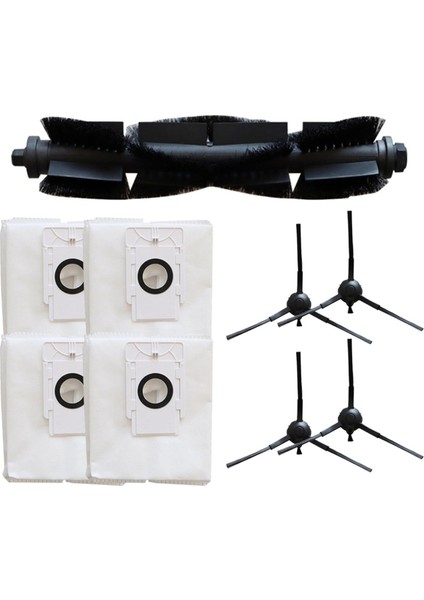 Verefa L11 Pro, Ana Silindir Fırça, Yan Fırça, Toz Torbası Robot Süpürge Aksesuar Seti (Yurt Dışından)