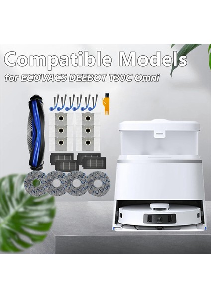 Ecovacs Deebot T30C Omni / T30C Robot Süpürge Yedek Parçaları ve Aksesuarları (Yurt Dışından) modelleri